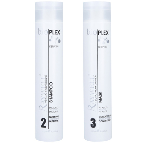 Raywell Bioplex Zestaw do włosów po botoksie szampon 300ml + maska 300ml Raywell Bioplex Zestaw do włosów po botoksie szampon 300ml + maska 300ml