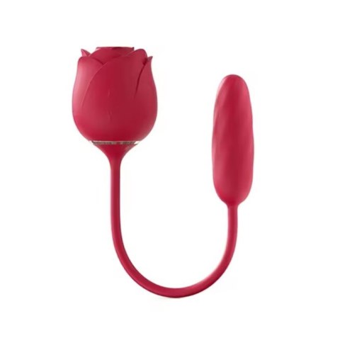 S-HANDE Immortal Flower 9 masażer intymny w kształcie róży z 9 trybami ssania i pulsacji Red S-HANDE Immortal Flower 9 masażer intymny w kształcie róży z 9 trybami ssania i pulsacji Red