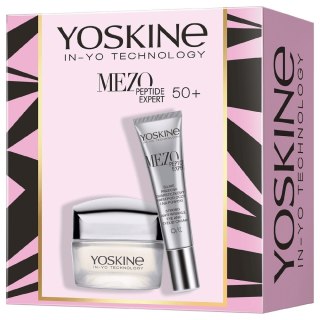 Yoskine Mezo Peptide Expert 50+ zestaw krem przeciwzmarszczkowy 50ml + krem pod oczy i na powieki 15ml