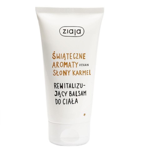 Ziaja Świąteczne Aromaty rewitalizujący balsam do ciała Słony Karmel 160ml Ziaja Świąteczne Aromaty rewitalizujący balsam do ciała Słony Karmel 160ml