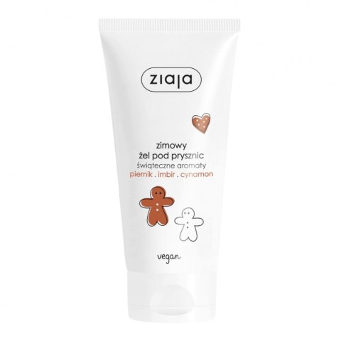 Ziaja Zimowy żel pod prysznic Piernik Imbir Cynamon 160ml Ziaja Zimowy żel pod prysznic Piernik Imbir Cynamon 160ml