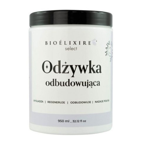 BIOELIXIRE Select odżywka odbudowująca do włosów zniszczonych 950ml BIOELIXIRE Select odżywka odbudowująca do włosów zniszczonych 950ml