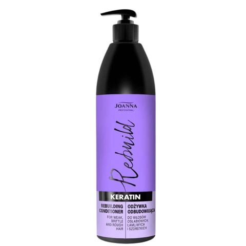 Joanna Professional Keratin Odżywka keratynowa do włosów osłabionych 1000ml Joanna Professional Keratin Odżywka keratynowa do włosów osłabionych 1000ml
