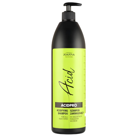 Joanna Professional Acidpro Complex Szampon zakwaszający po farbowaniu włosów 1000ml Joanna Professional Acidpro Complex Szampon zakwaszający po farbowaniu włosów 1000ml