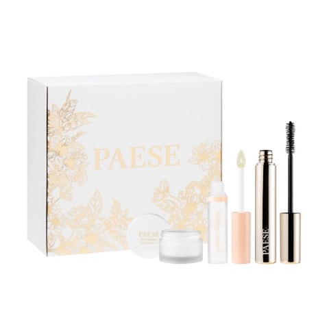 Paese Perfect zestaw tusz do rzęs 10ml + krem-baza pod makijaż 30ml + błyszczyk do ust 7.5ml Paese Perfect zestaw tusz do rzęs 10ml + krem-baza pod makijaż 30ml + błyszczyk do ust 7.5ml