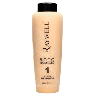 Zestaw Raywell Boto HairGold do Zabiegu Regeneracji Włosów Zniszczonych (2x1000ml 1x150ml)