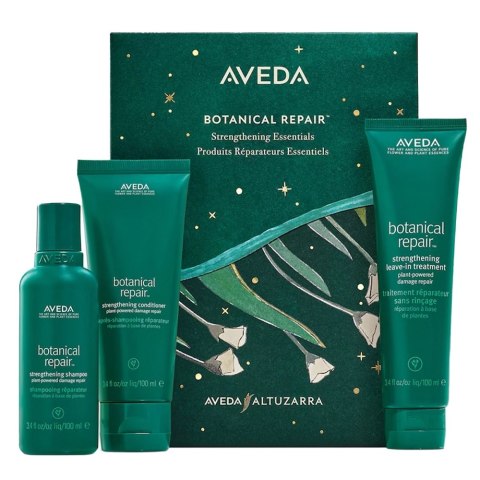 Aveda Botanical Repair zestaw wzmacniający szampon do włosów 100ml + wzmacniająca odżywka do włosów 100ml + wzmacniająca kuracja do wł Aveda Botanical Repair zestaw wzmacniający szampon do włosów 100ml + wzmacniająca odżywka do włosów 100ml + wzmacniająca kuracja do wł