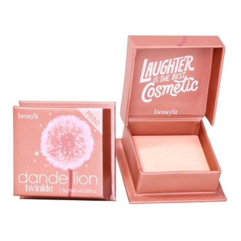 Benefit Dandelion Twinkle Mini Soft Nude-Pink Highlighter rozświetlacz o delikatnym bladoróżowym odcieniu 1.5g Benefit Dandelion Twinkle Mini Soft Nude-Pink Highlighter rozświetlacz o delikatnym bladoróżowym odcieniu 1.5g