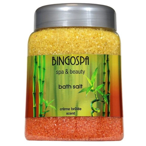 BingoSpa Sól do kąpieli Creme Brulee 850g BingoSpa Sól do kąpieli Creme Brulee 850g