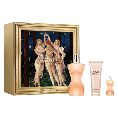 Jean Paul Gaultier Classique zestaw woda toaletowa spray 100ml + balsam do ciała 75ml + woda toaletowa spray 6ml Jean Paul Gaultier Classique zestaw woda toaletowa spray 100ml + balsam do ciała 75ml + woda toaletowa spray 6ml