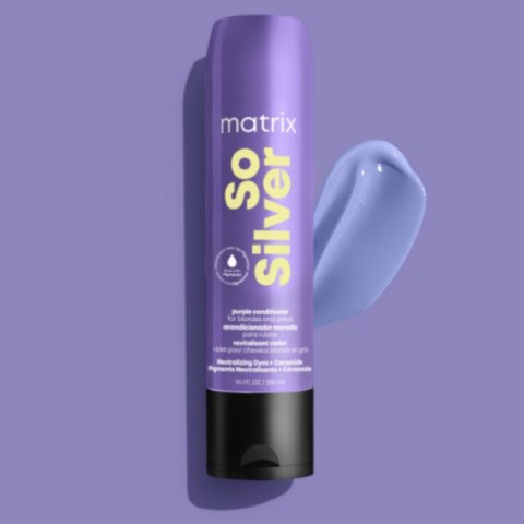 Matrix Total So Silver Odżywka Fioletowa do Blondu 300ml Matrix Total So Silver Odżywka Fioletowa do Blondu 300ml