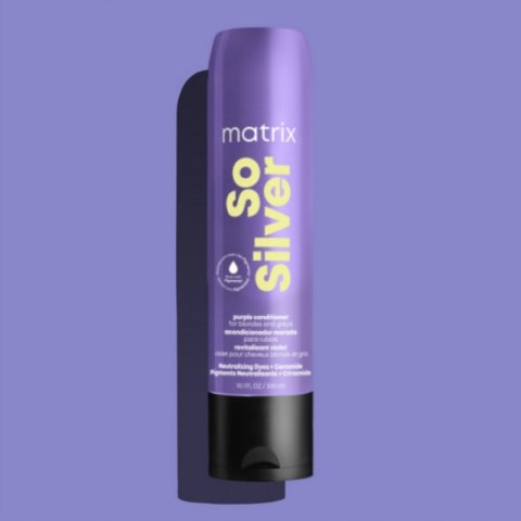 Matrix Total So Silver Odżywka Fioletowa do Blondu 300ml Matrix Total So Silver Odżywka Fioletowa do Blondu 300ml