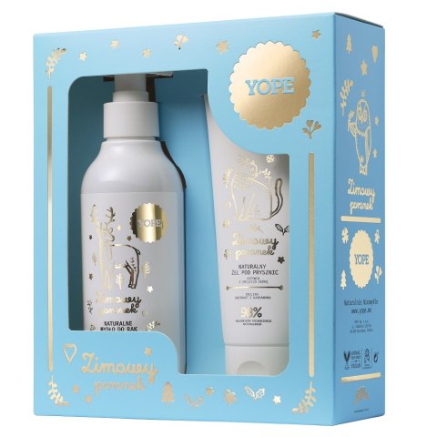 Yope Zimowy Poranek zestaw mydło do rąk 300ml + żel pod prysznic 200ml Yope Zimowy Poranek zestaw mydło do rąk 300ml + żel pod prysznic 200ml