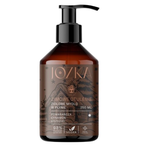 Jozka Zimowe Otulenie ziołowe mydło w płynie 250ml Jozka Zimowe Otulenie ziołowe mydło w płynie 250ml
