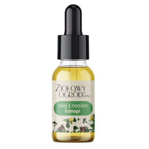 Jozka Ziołowy Ogród olej z nasion konopi 15ml Jozka Ziołowy Ogród olej z nasion konopi 15ml
