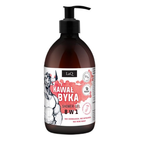LaQ Żel pod prysznic 8w1 Kawał Byka 500ml LaQ Żel pod prysznic 8w1 Kawał Byka 500ml