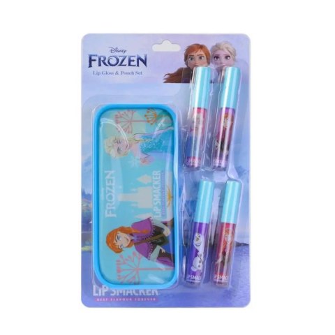 Lip Smacker Disney Frozen Lip Gloss & Pouch błyszczyki do ust 4x6ml + etui