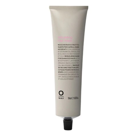 Oway Rebuilding Hair Mask odbudowująca maska do włosów 150ml Oway Rebuilding Hair Mask odbudowująca maska do włosów 150ml
