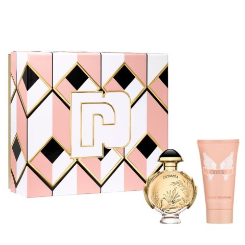 Paco Rabanne Olympea Solar Intense zestaw woda perfumowana spray 50ml + balsam do ciała 75ml Paco Rabanne Olympea Solar Intense zestaw woda perfumowana spray 50ml + balsam do ciała 75ml