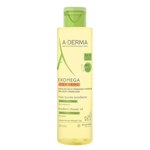 A-Derma Exomega Control olejek emolientowy pod prysznic 200ml A-Derma Exomega Control olejek emolientowy pod prysznic 200ml