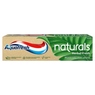 Aquafresh Naturals Herbal Fresh pasta do zębów z fluorkiem 75ml