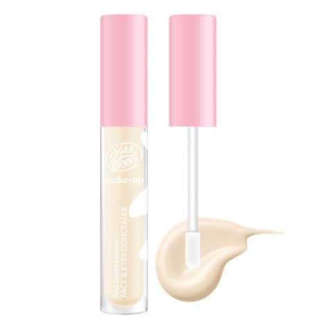 Face Boom Full Cover Radiant Concealer kryjący korektor do twarzy i pod oczy 01 8.5ml Face Boom Full Cover Radiant Concealer kryjący korektor do twarzy i pod oczy 01 8.5ml