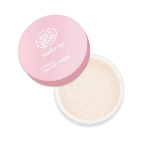 Face Boom Illuminating Finish Powder rozświetlający sypki puder do twarzy 6g Face Boom Illuminating Finish Powder rozświetlający sypki puder do twarzy 6g