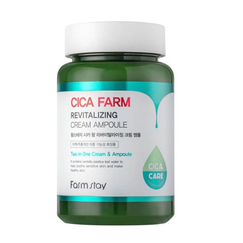 FarmStay Cica Farm Revitalizing Cream Ampoule kremowa ampułka rewitalizująca do twarzy 250ml FarmStay Cica Farm Revitalizing Cream Ampoule kremowa ampułka rewitalizująca do twarzy 250ml