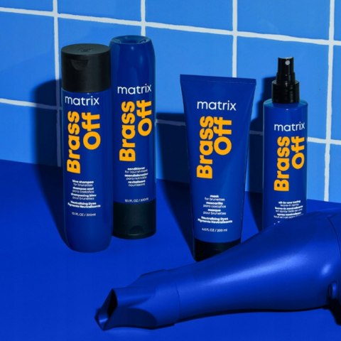 Matrix Brass Off Szampon Neutralizujący Miedziane Odcienie do Włosów Farbowanych 300ml