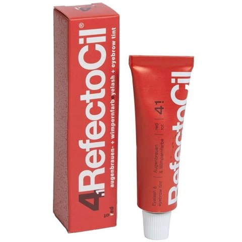 RefectoCil 4.1 Red, farba do koloryzacji brwi i rzęs czerwona 15ml