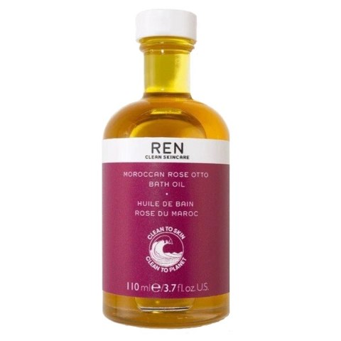 REN Moroccan Rose Otto Bath Oil nawilżający olejek do kąpieli 110ml REN Moroccan Rose Otto Bath Oil nawilżający olejek do kąpieli 110ml
