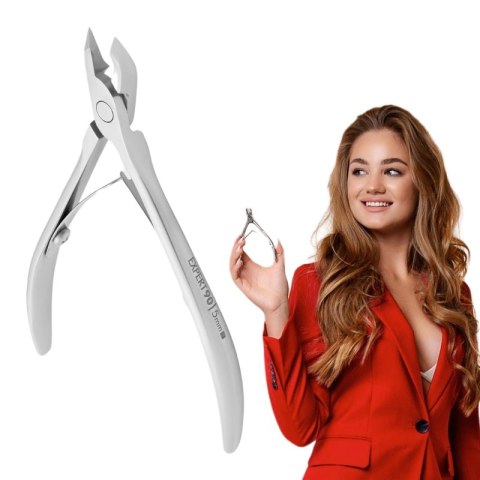STALEKS EXPERT Profesjonalne Cążki do Skórek NE-90-5 5MM STALEKS EXPERT Profesjonalne Cążki do Skórek NE-90-5 5MM