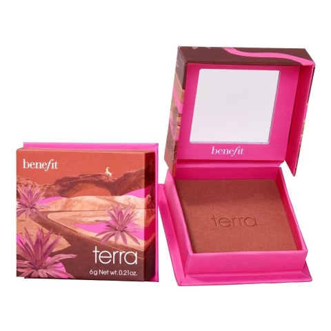 Benefit Terra Golden Brick-Red Blush róż do policzków w odcieniu złotoczerwonej cegły 6g Benefit Terra Golden Brick-Red Blush róż do policzków w odcieniu złotoczerwonej cegły 6g