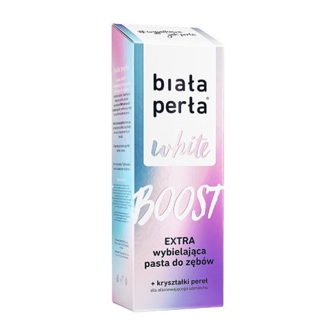 Biała Perła White Boost extra wybielająca pasta do zębów 75ml Biała Perła White Boost extra wybielająca pasta do zębów 75ml