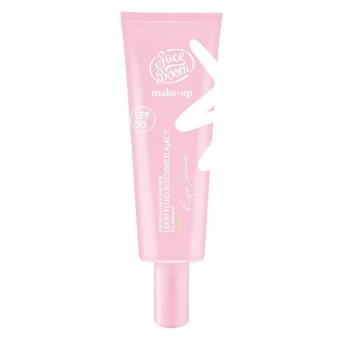 Face Boom Tinted Glow Hydrator lekki fluid rozświetlający 02 Natural 30g Face Boom Tinted Glow Hydrator lekki fluid rozświetlający 02 Natural 30g