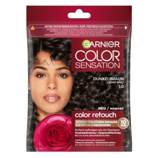 Garnier Color Sensation Color Retouch szampon koloryzujący 3.0 Ciemny Brąz