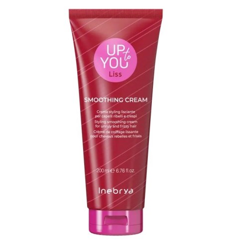 Inebrya Up To You Liss wygładzający krem do stylizacji włosów puszących się 200ml Inebrya Up To You Liss wygładzający krem do stylizacji włosów puszących się 200ml