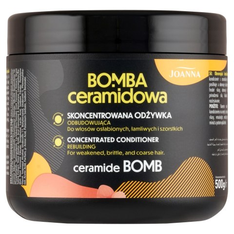 Joanna Bomba Ceramidowa skoncentrowana odżywka odbudowująca 500g Joanna Bomba Ceramidowa skoncentrowana odżywka odbudowująca 500g