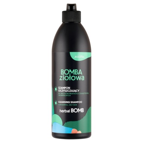 Joanna Bomba Ziołowa szampon oczyszczający 500ml Joanna Bomba Ziołowa szampon oczyszczający 500ml