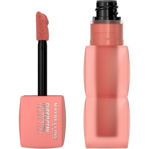 Maybelline Super Stay Teddy Tint pomadka w płynie 10 Current Mood 5ml Maybelline Super Stay Teddy Tint pomadka w płynie 10 Current Mood 5ml