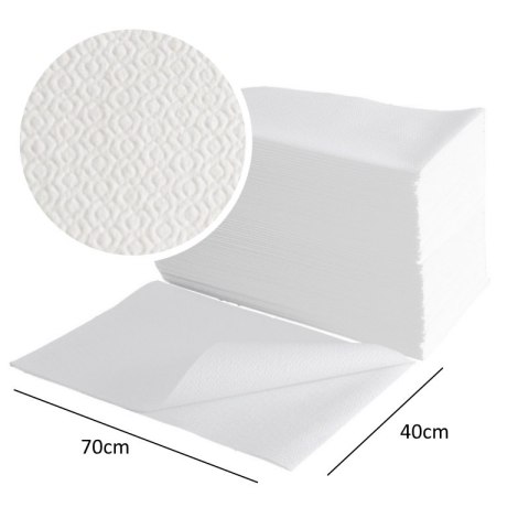 Ręcznik Celulozowy Fryzjerski Kosmetyczny 70x40cm 100szt Eko-Higiena Ręcznik Celulozowy Fryzjerski Kosmetyczny 70x40cm 100szt Eko-Higiena