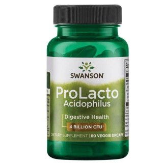 Swanson ProLacto Acidophilus probiotyk wspierający metabolizm 60 kapsułek