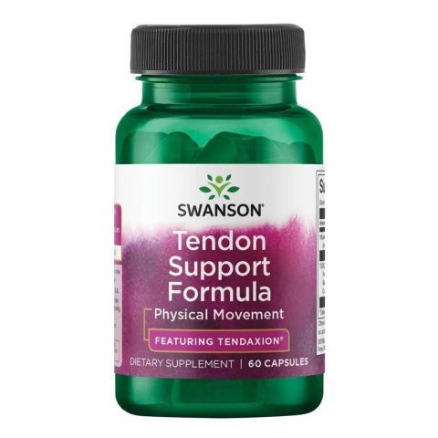 Swanson Tendon Support Formula suplement diety wspierający zdrowie ścięgien 60 kapsułek Swanson Tendon Support Formula suplement diety wspierający zdrowie ścięgien 60 kapsułek