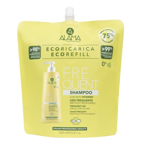 Alama Frequent szampon do włosów refill 1000ml Alama Frequent szampon do włosów refill 1000ml