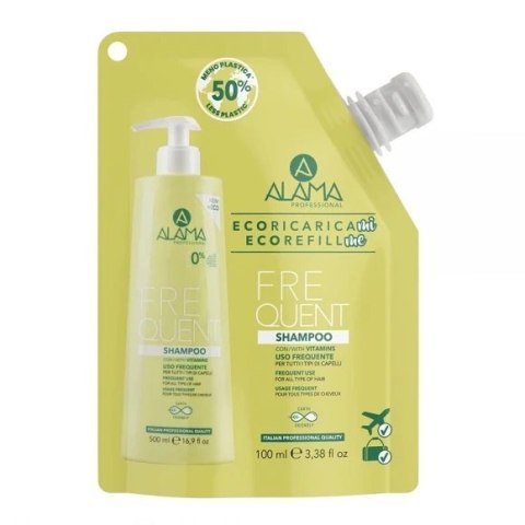 Alama Frequent szampon do włosów refill 100ml Alama Frequent szampon do włosów refill 100ml