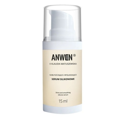 Anwen Anwen x Klaudia Matuszewska nabłyszczająco-wygładzające serum silikonowe 15ml Anwen Anwen x Klaudia Matuszewska nabłyszczająco-wygładzające serum silikonowe 15ml