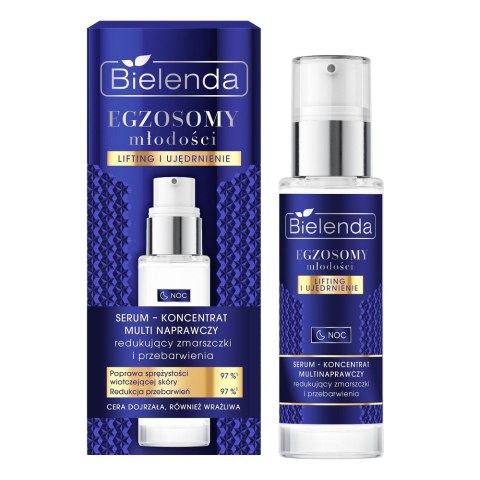 Bielenda Egzosomy Młodości serum-koncentrat multi naprawczy na noc 30ml Bielenda Egzosomy Młodości serum-koncentrat multi naprawczy na noc 30ml