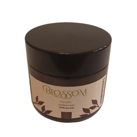 Blossom Sojowa świeca Sandal & Cedar 50g Blossom Sojowa świeca Sandal & Cedar 50g