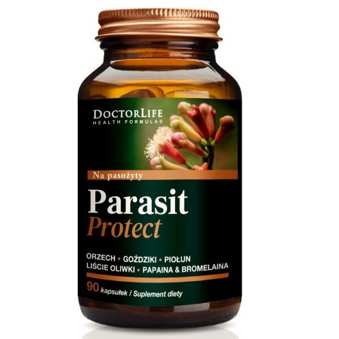 Doctor Life Parasit Protect wsparcie jelit 600mg suplement diety 90 kapsułek Doctor Life Parasit Protect wsparcie jelit 600mg suplement diety 90 kapsułek