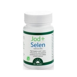 Dr Jacobs Jod + Selen probio suplement diety 90 kapsułek